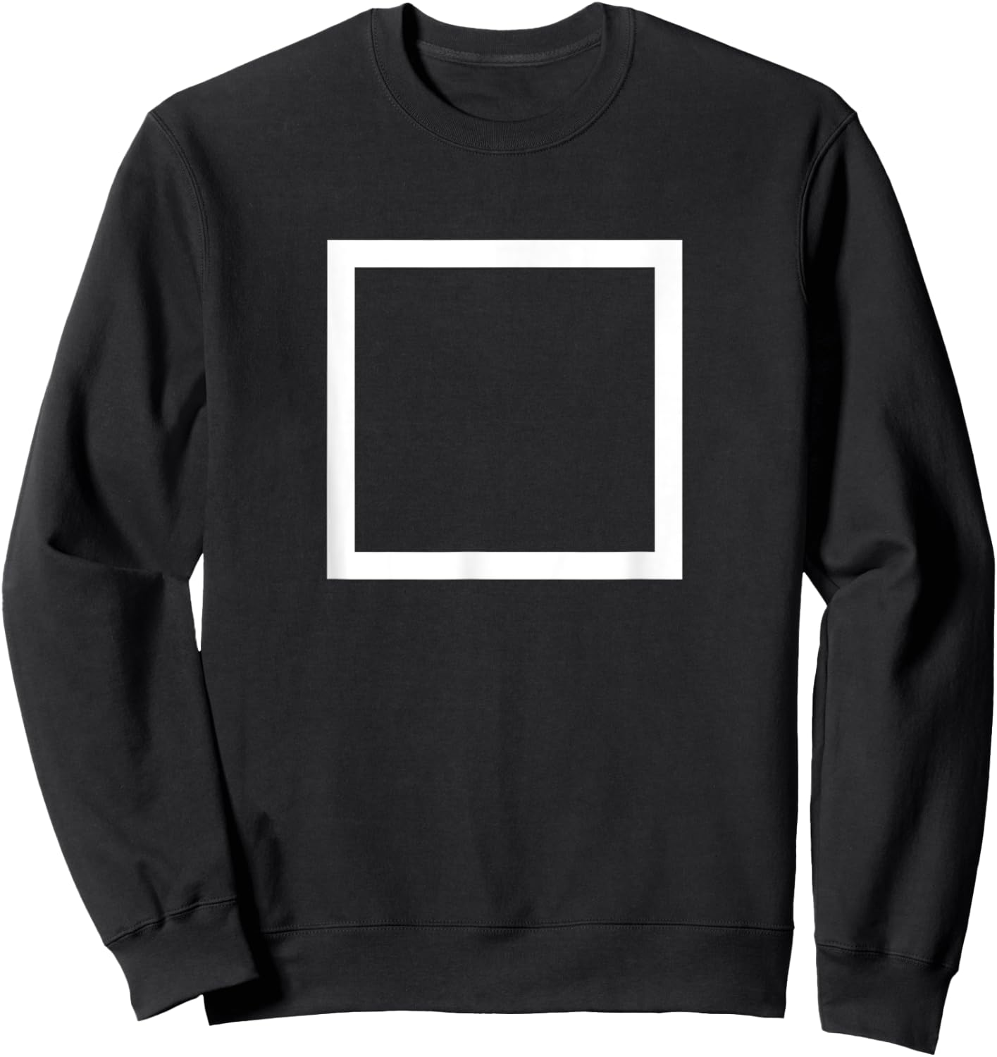 Square Sweatshirt - Sweatshirt | Black