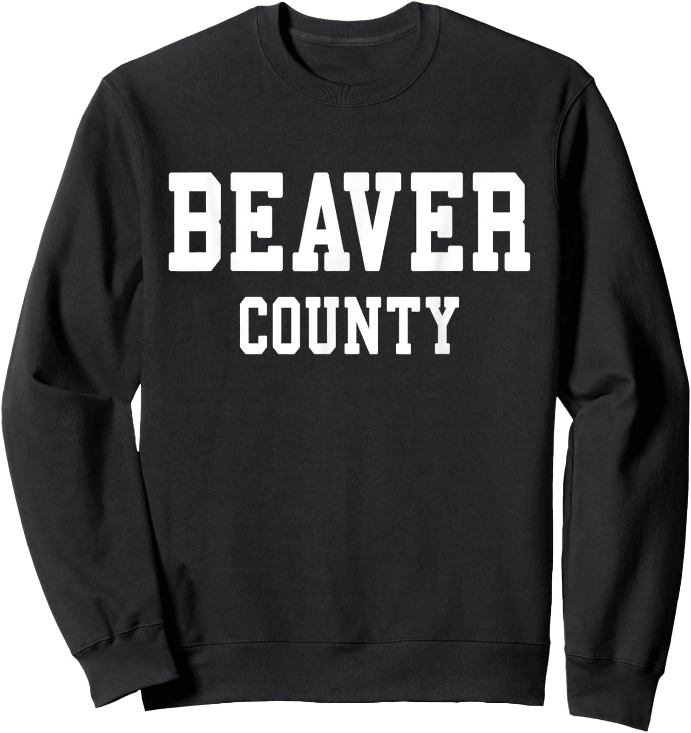 Beaver County Sweatshirt - Sweatshirt | Black