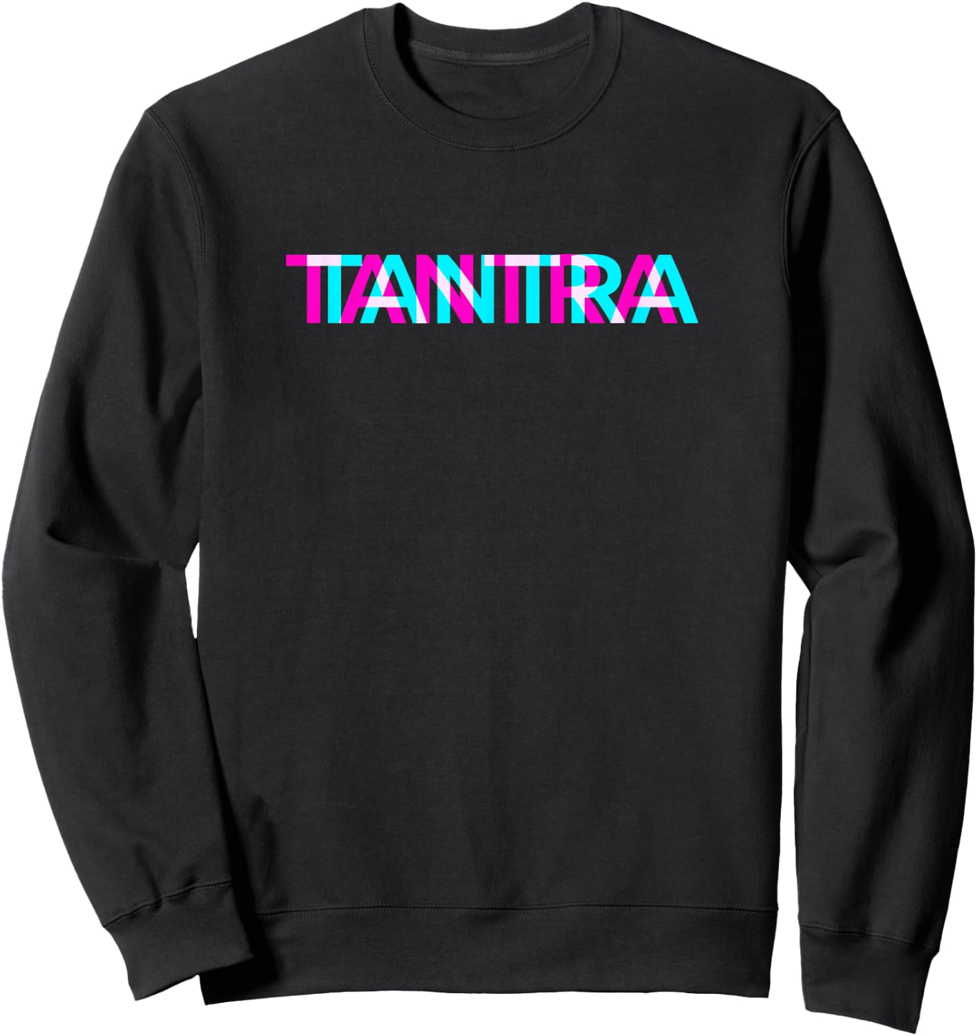 Tantra Yoga Chakra Meditation Spiritual Moon Child Sweatshirt - Sweatshirt | Black