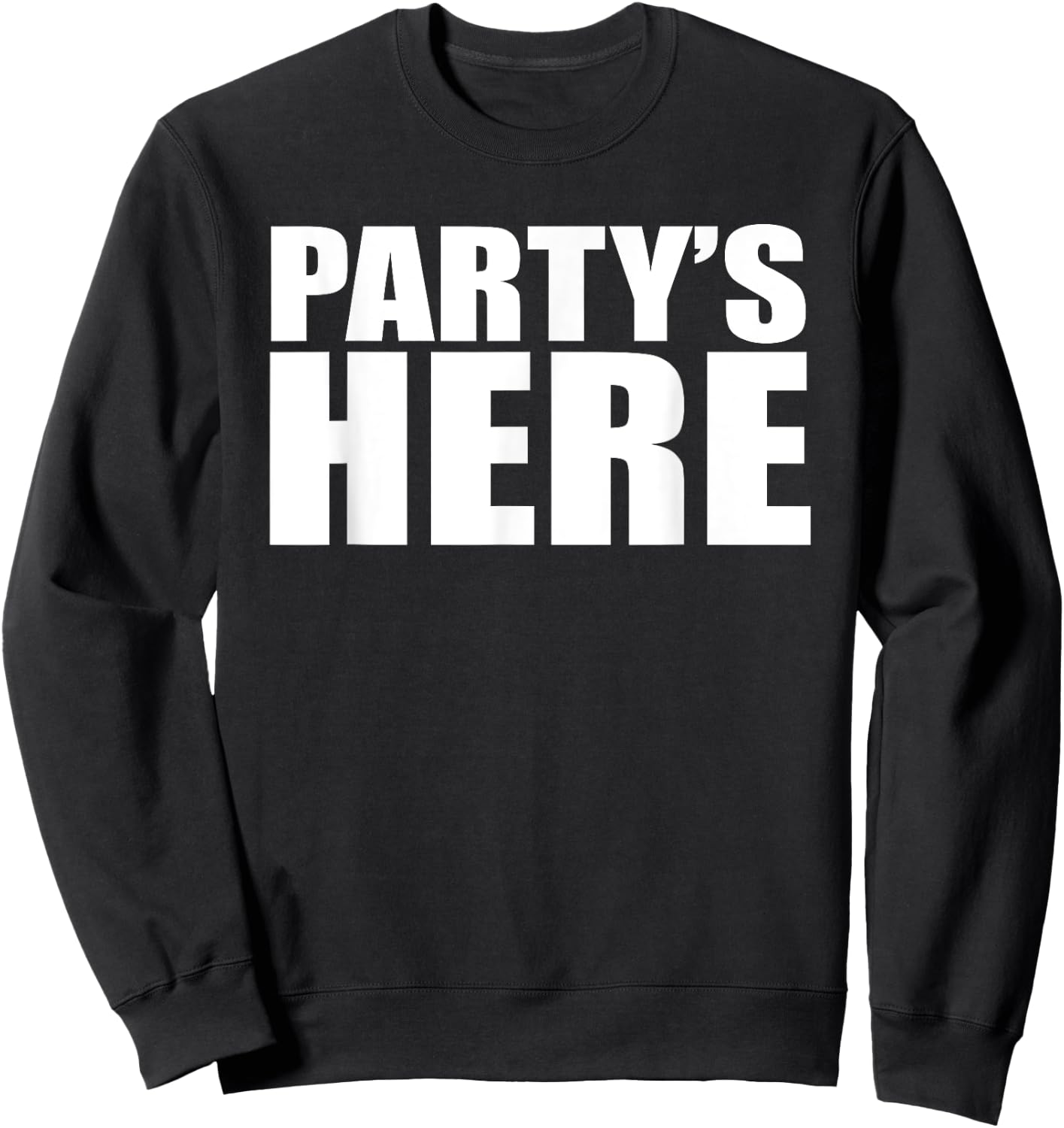 Partys Here GTL New Jersey Garden State Trending Sweatshirt - Sweatshirt | Black
