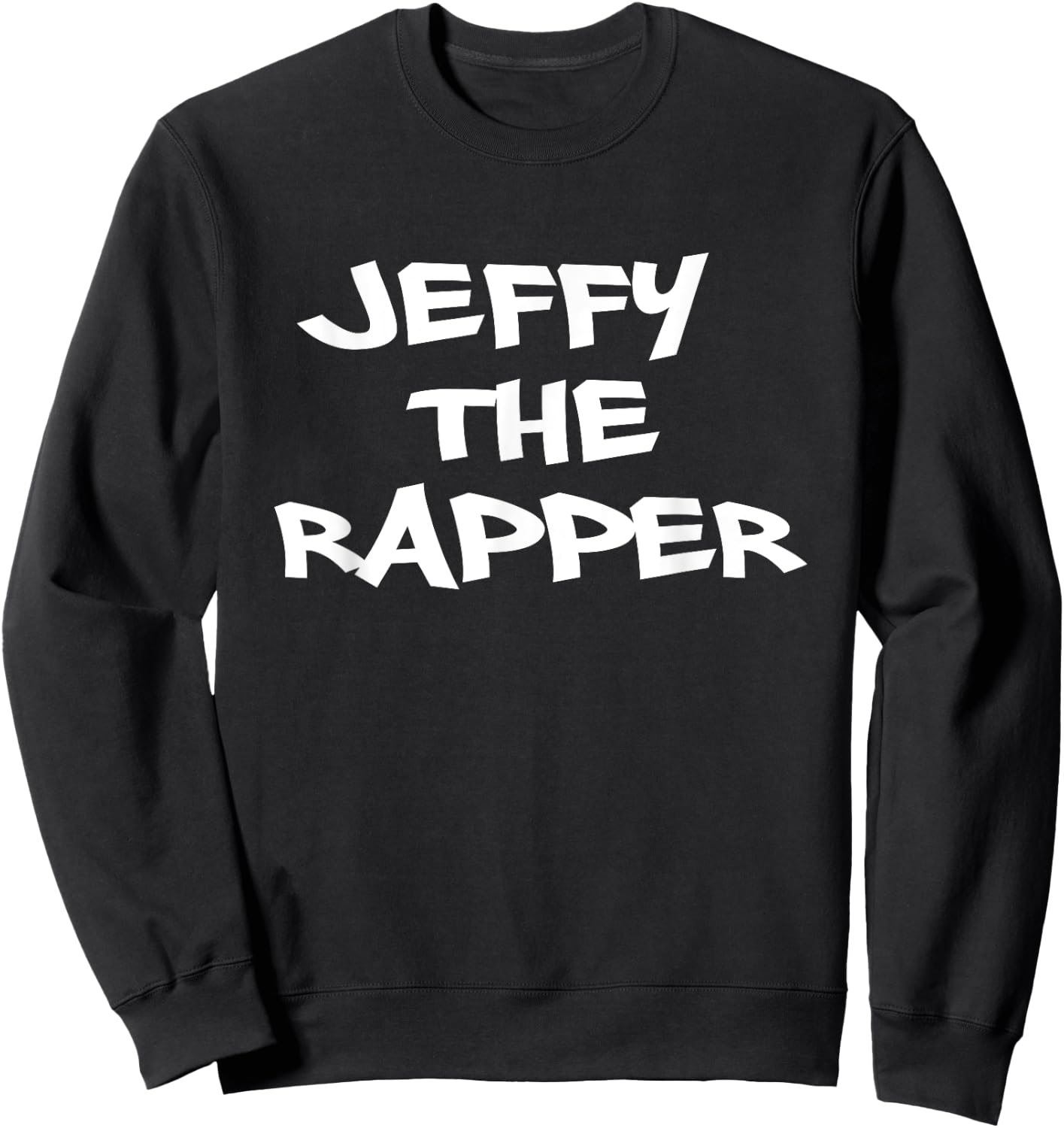Jeffy The Rapper Sweatshirt - Sweatshirt | Black