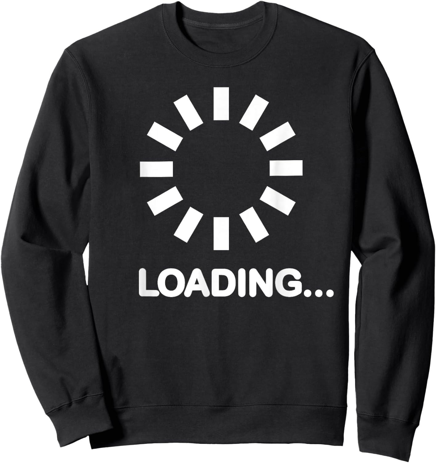 Loading bar Sweatshirt - Sweatshirt | Black