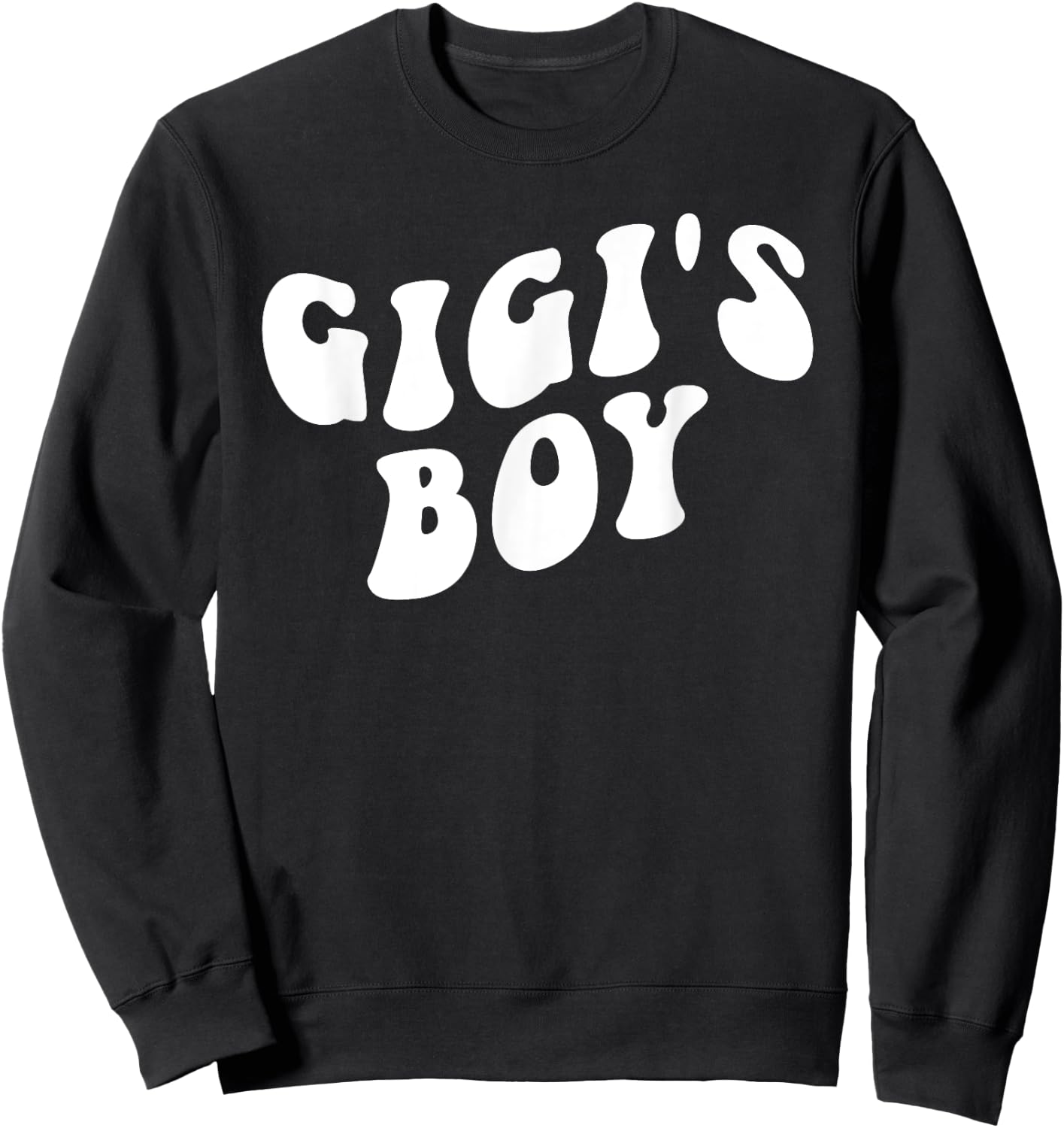 Gigi's Boy From Gigi To Grandson Sweatshirt - Sweatshirt | Black