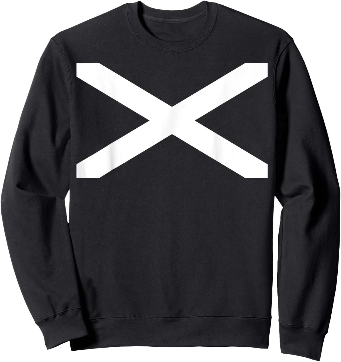 Scotland Football Scottish Flag Fan Shirt Sweatshirt - Sweatshirt | Black