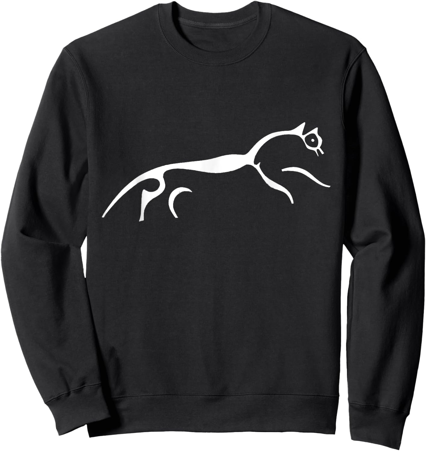 Uffington Horse Sweatshirt - Sweatshirt | Black