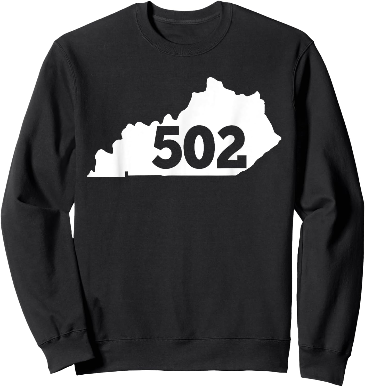 Kentucky 502 Area Code Sweatshirt - Sweatshirt | Black