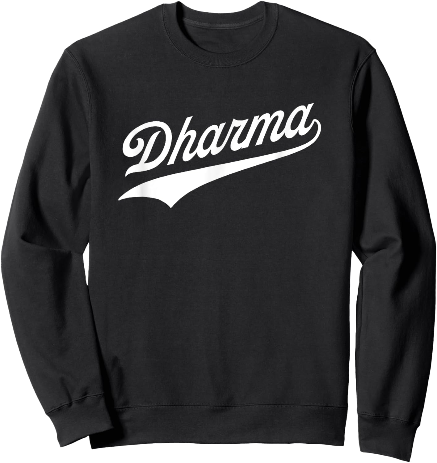 Dharma Buddhism Buddhist Sweatshirt - Sweatshirt | Black