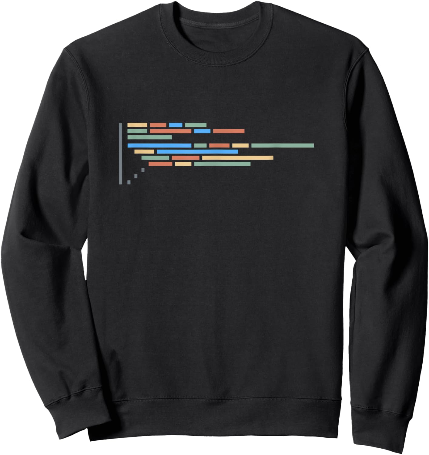 Code Block Theme Sweatshirt - Sweatshirt | Black