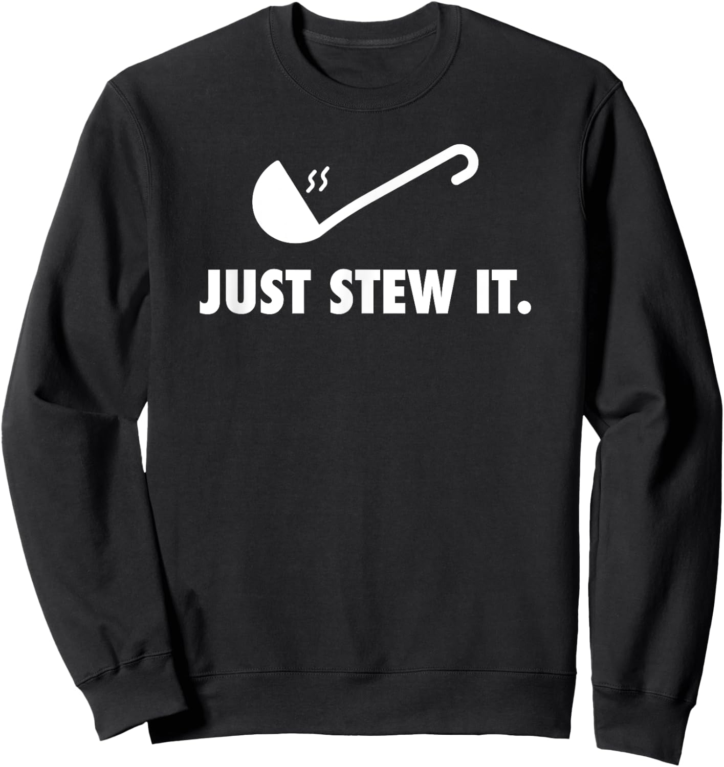 Chili Stew Crew Team Funny Cook Off Sweatshirt - Sweatshirt | Black