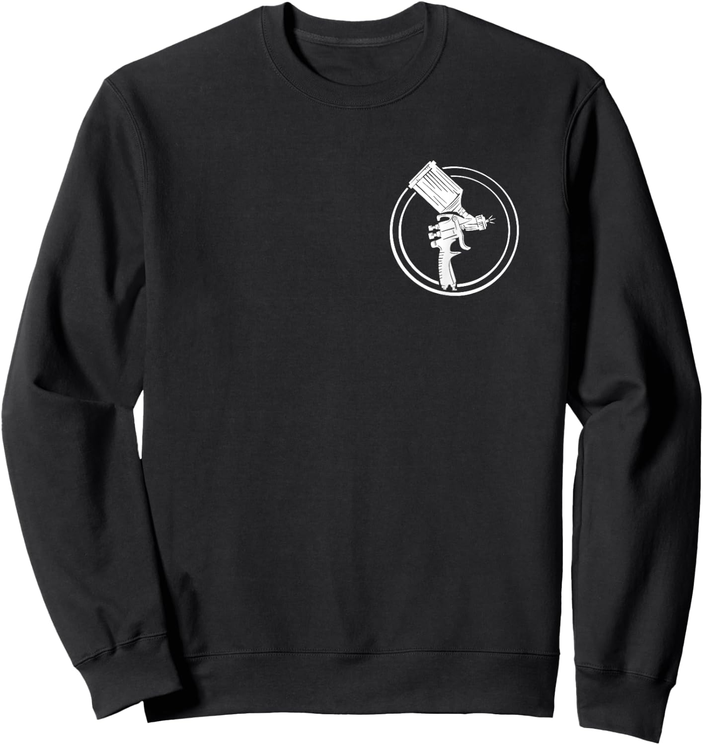 Paint Spray Gun Auto Body Repair Sweatshirt - Sweatshirt | Black