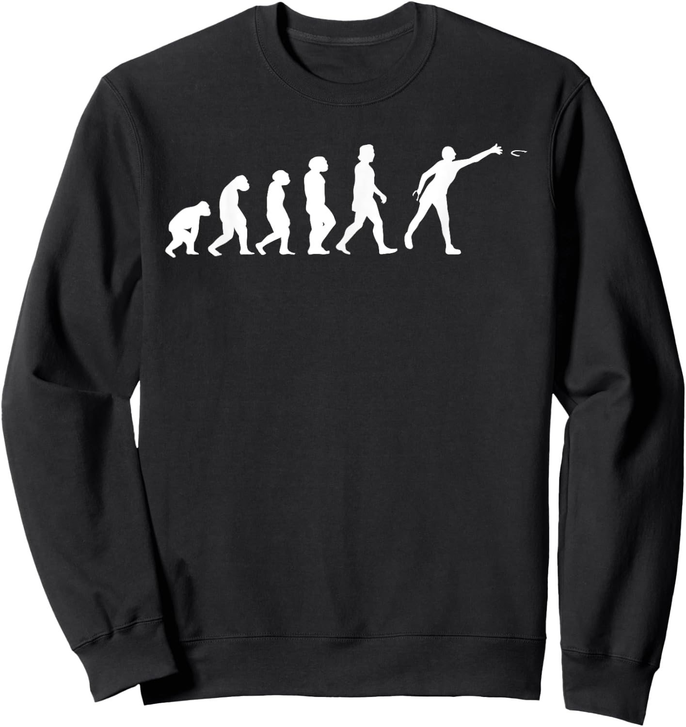 Evolution Horseshoe Pitching Game Sweatshirt - Sweatshirt | Black