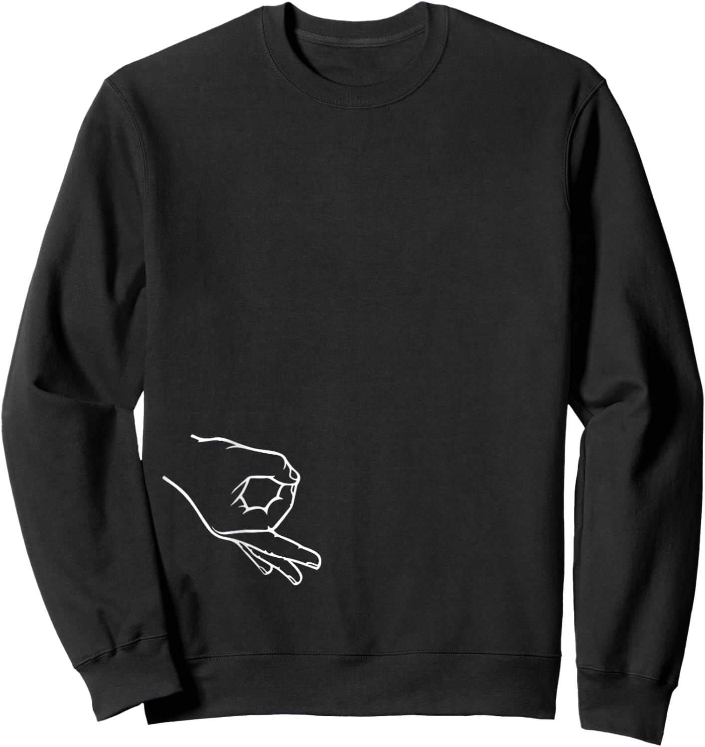 Funny Circle Game Gotcha T shirt Sweatshirt - Sweatshirt | Black