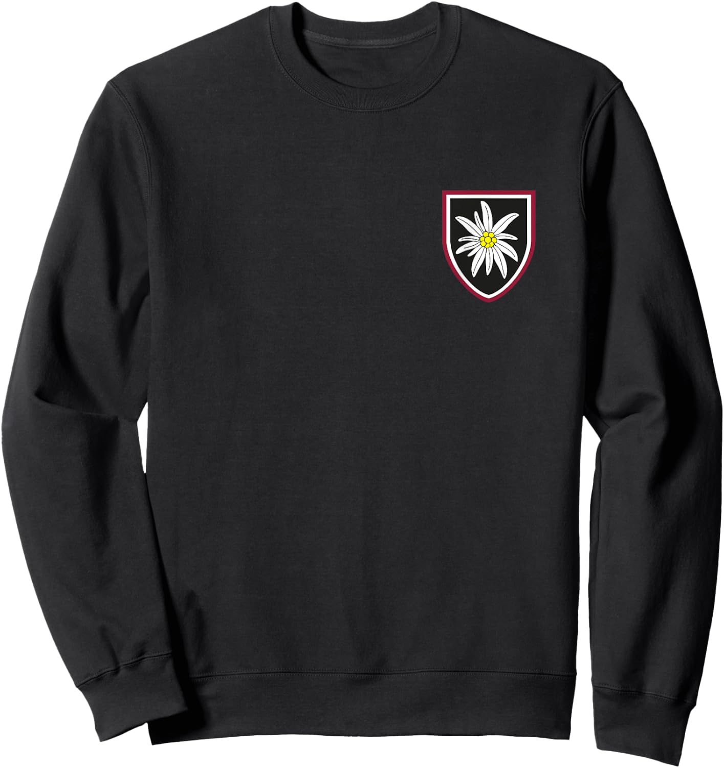 German Gebirgsjäger Bavaria Mountain Troops GebJgBrig 23 Sweatshirt - Sweatshirt | Black