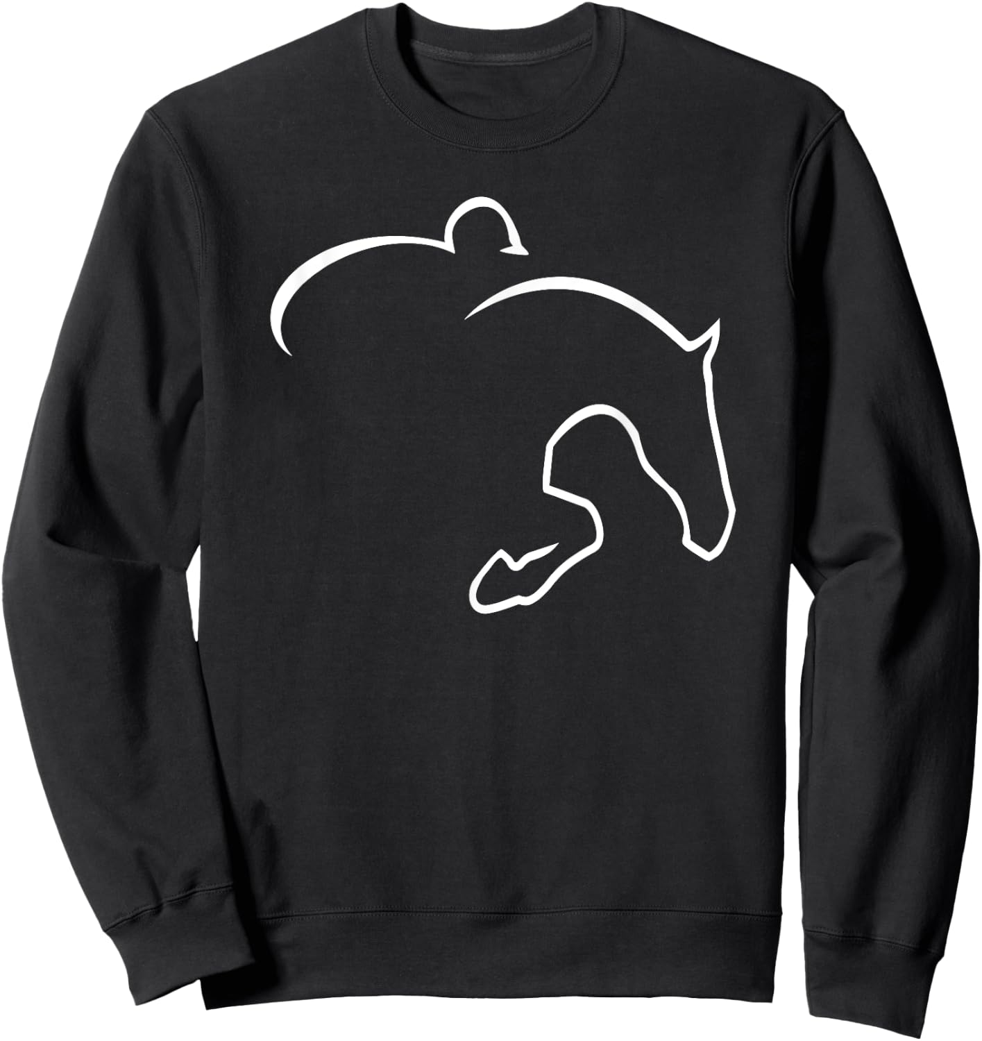 Hunter Jumper Shirt Sweatshirt - Sweatshirt | Black