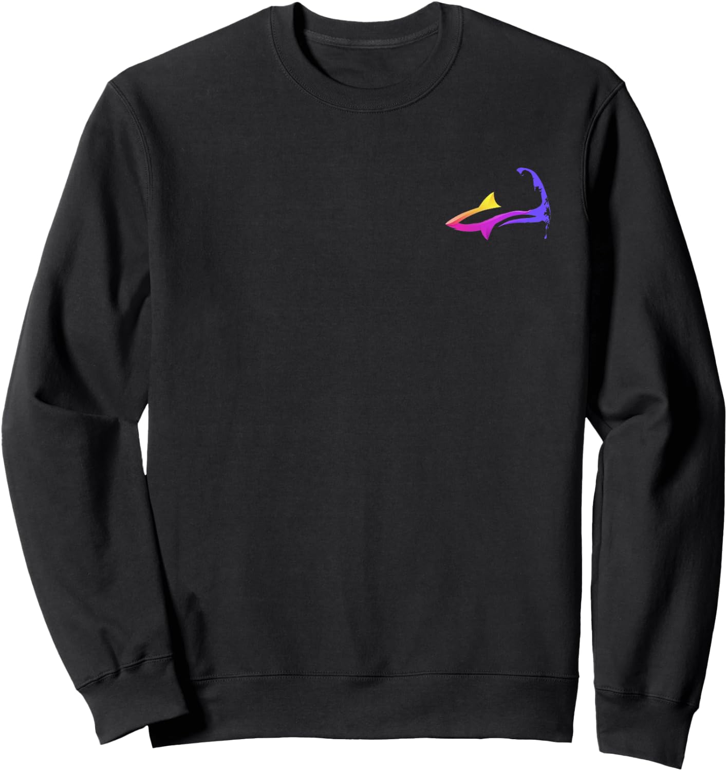 Cape Cod Shark Logo Sweatshirt - Sweatshirt | Black