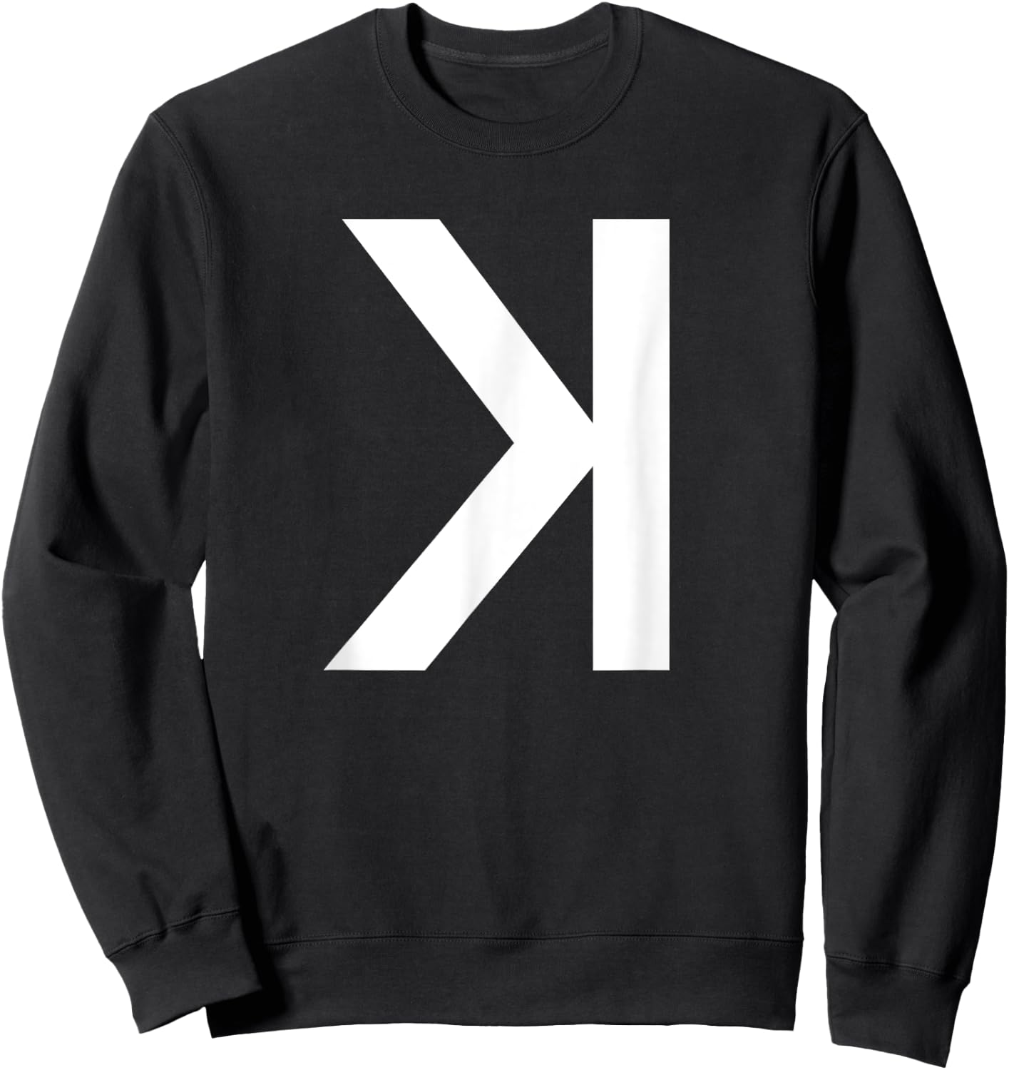 Backwards K Strikeout Baseball Softball Pitcher T Shirt Sweatshirt - Sweatshirt | Black