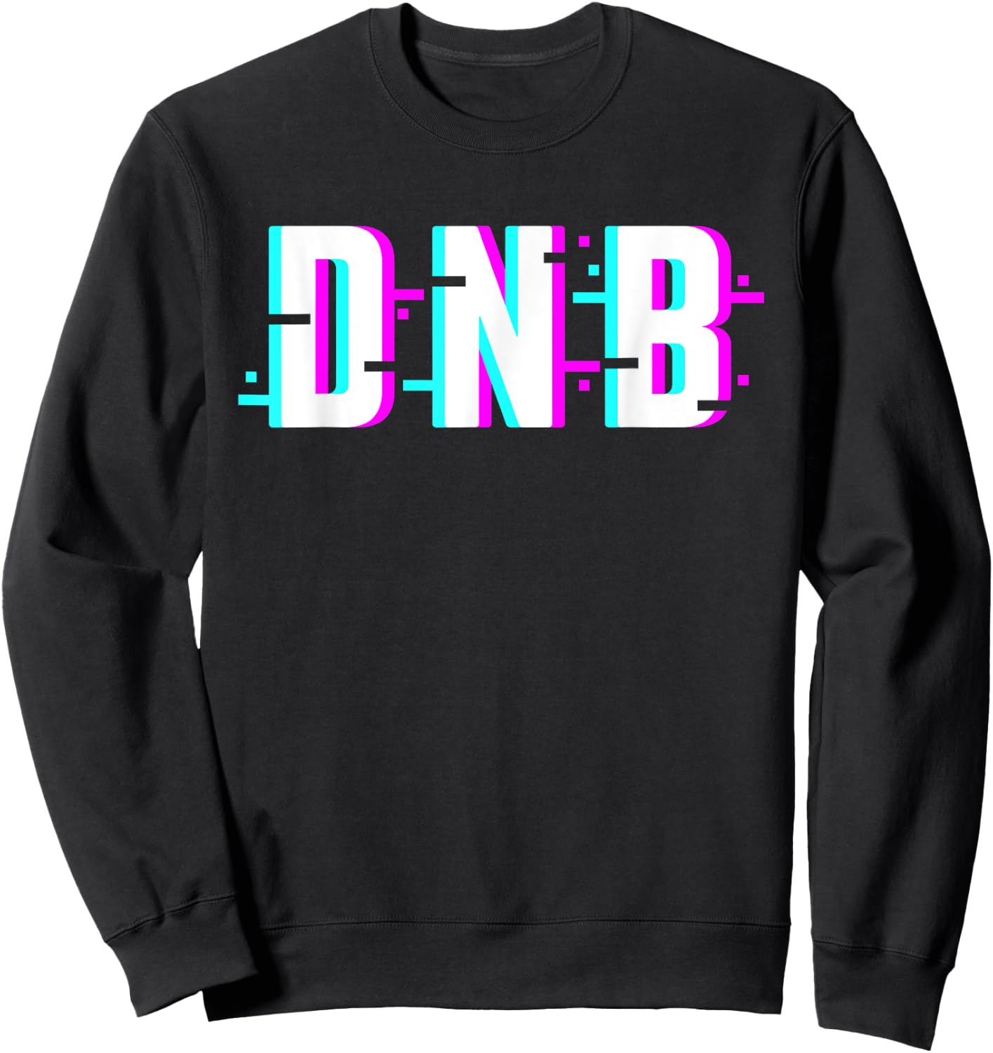 DNB | Drum and Bass EDM Music Sweatshirt - Sweatshirt | Black