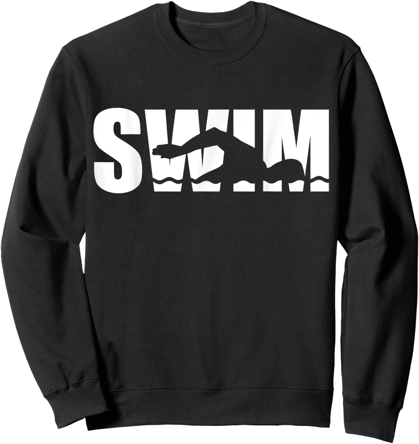 Swim swimmer Sweatshirt - Sweatshirt | Black