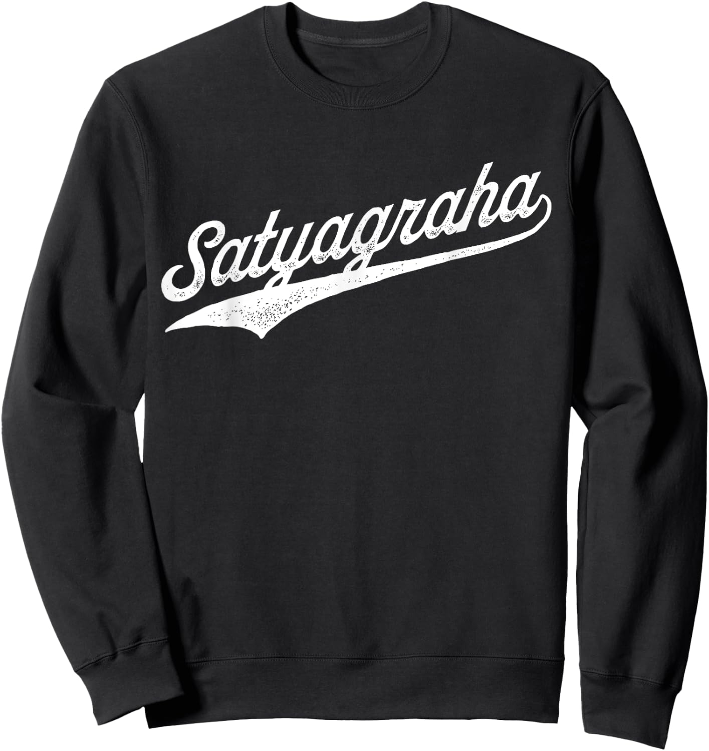 Satyagraha - Ahimsa - Yoga Sutras Sweatshirt - Sweatshirt | Black