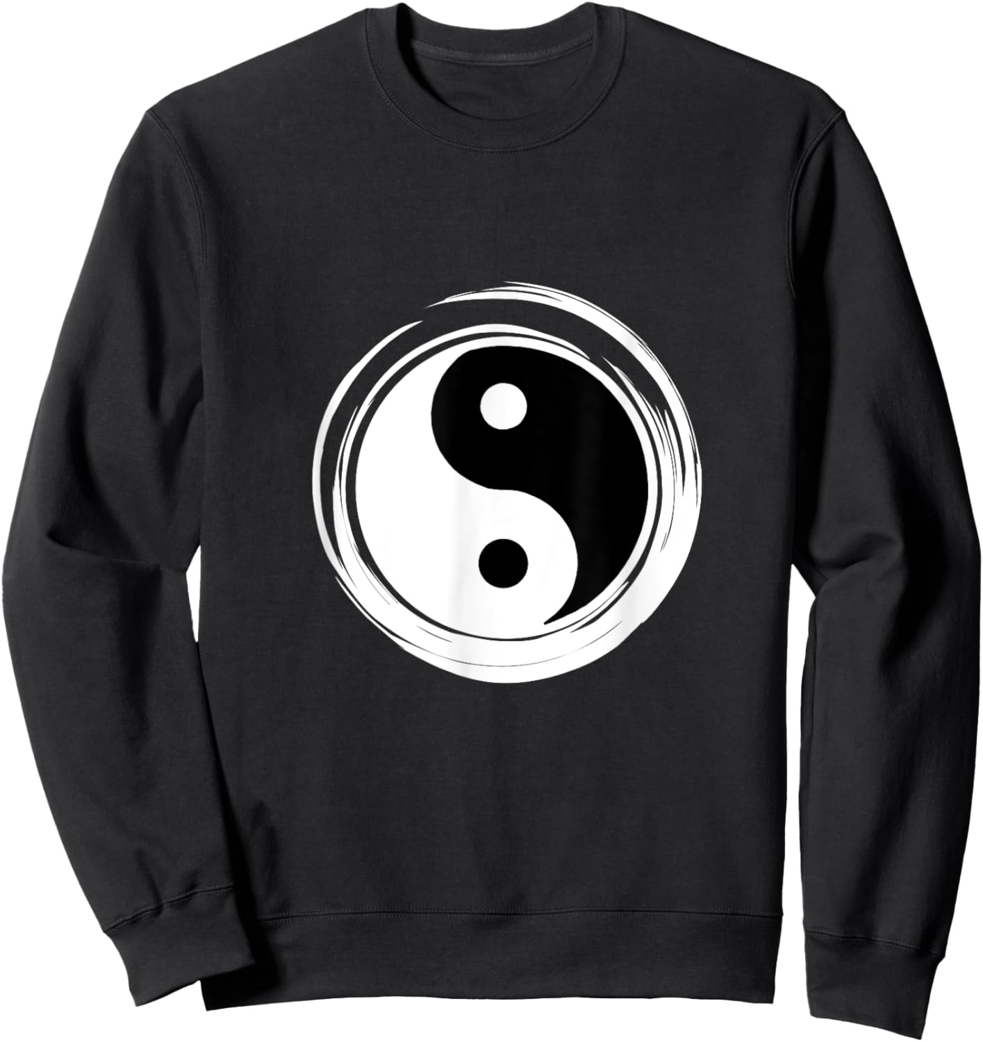 Yin Yang Feng Shui Ying Yang Sweatshirt - Sweatshirt | Black
