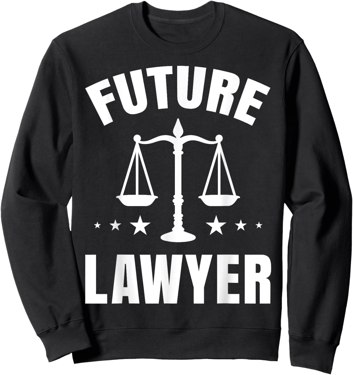 Future Lawyer Graduating Law Students Bar Test Gift Sweatshirt - Sweatshirt | Black