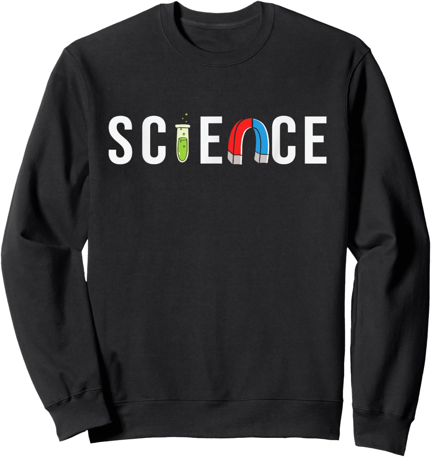 Teacher "Science" Chemistry Back To School Science Teacher Sweatshirt - Sweatshirt | Black