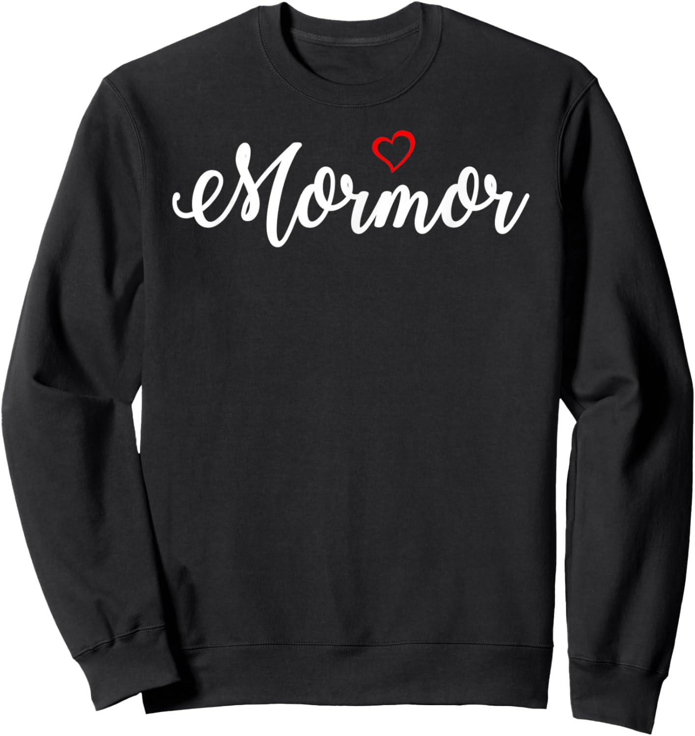 Cute Mormor Lover Gift Grandma Christmas Gifts Sweatshirt - Sweatshirt | Black
