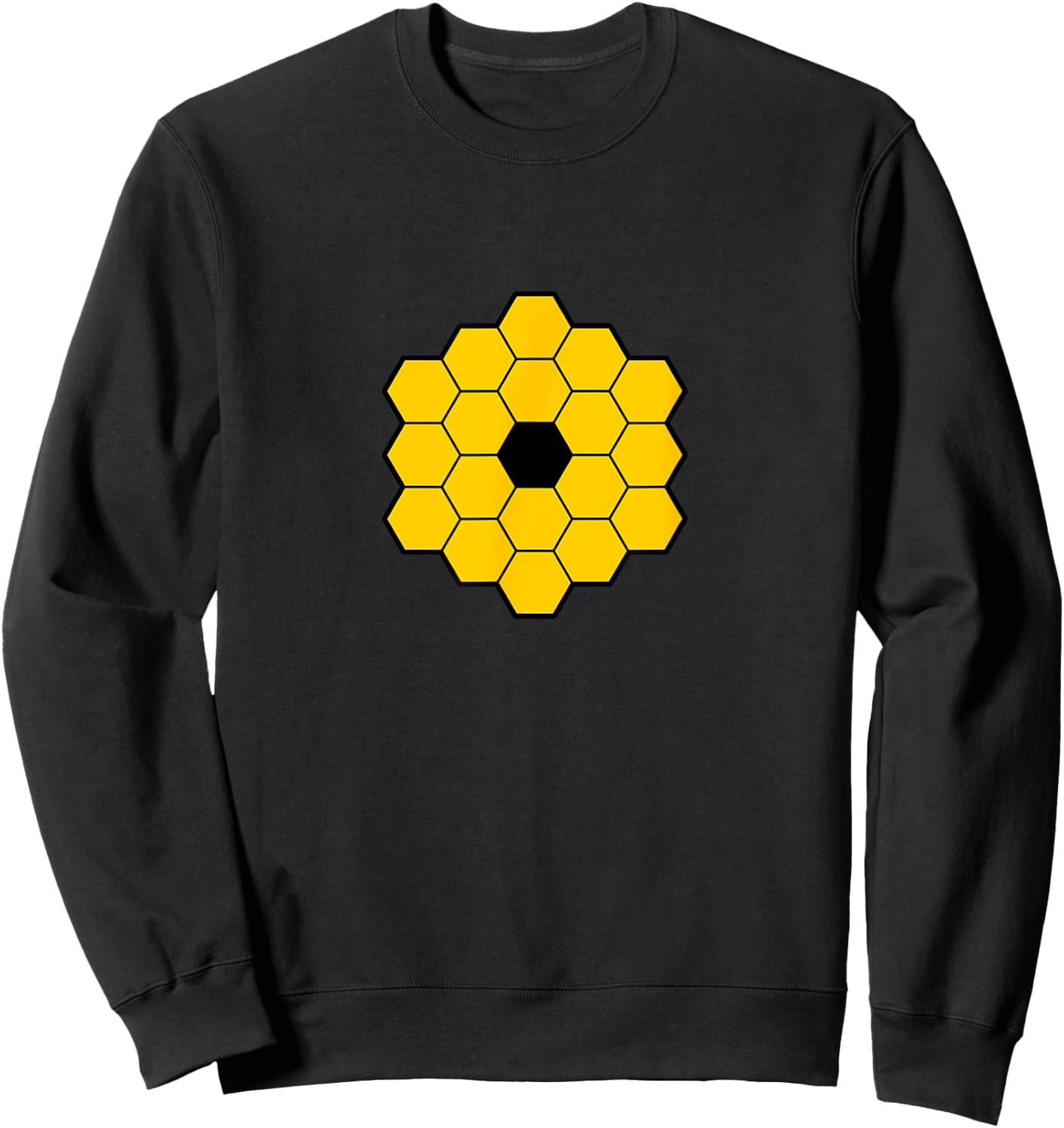 JWST - James Webb Space Telescope Sweatshirt - Sweatshirt | Black