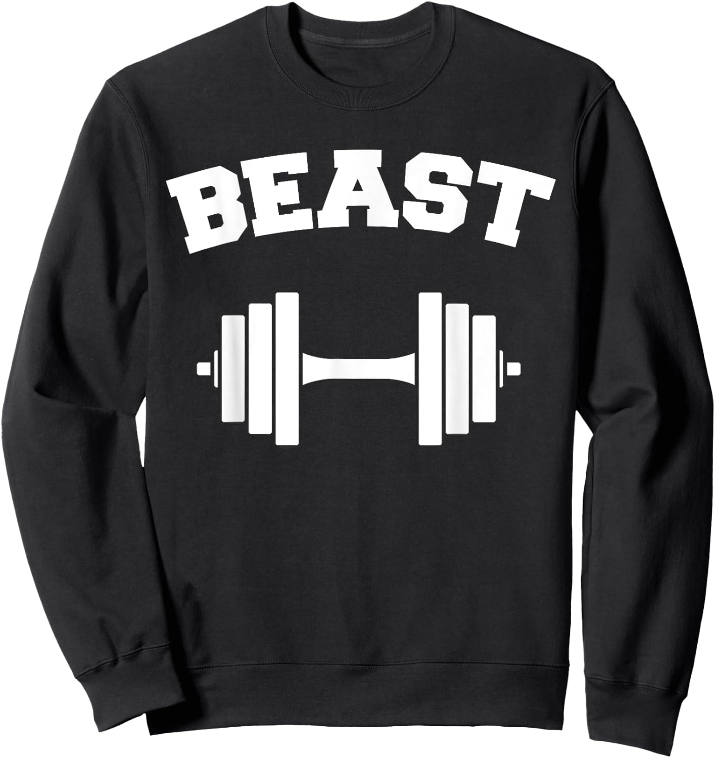 Beast Couples Weightlifting Beast Sweatshirt - Sweatshirt | Black