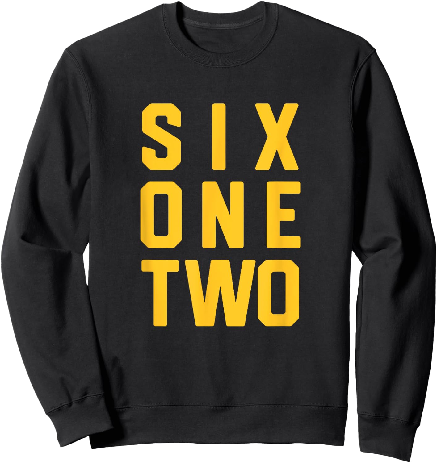 Area Code 612 Six One Two Vintage Minneapolis MN Sweatshirt - Sweatshirt | Black