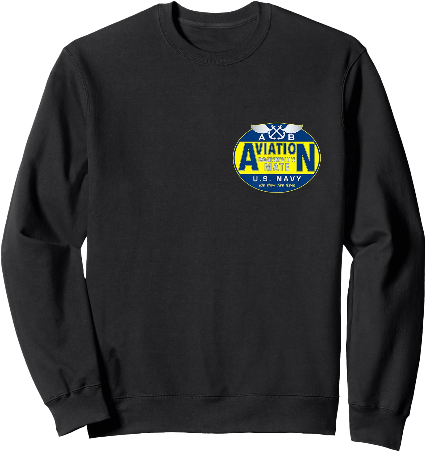 Aviation Boatswain’s Mate U.s. Navy Sweatshirt - Sweatshirt | Black