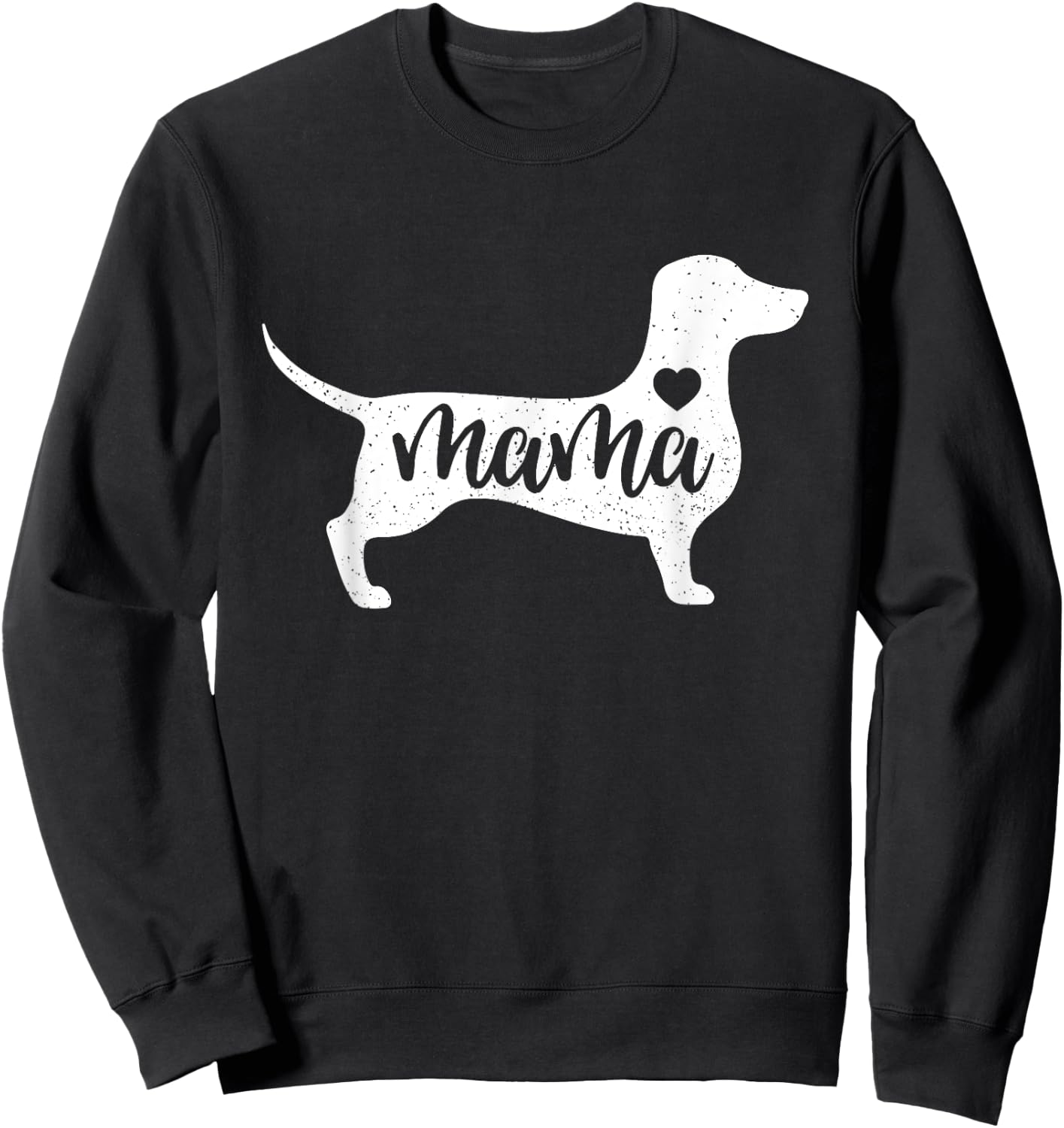 Dachshund Mother's Day Mum Dog Mum Gift Dachshund Mum Sweatshirt - Sweatshirt | Black