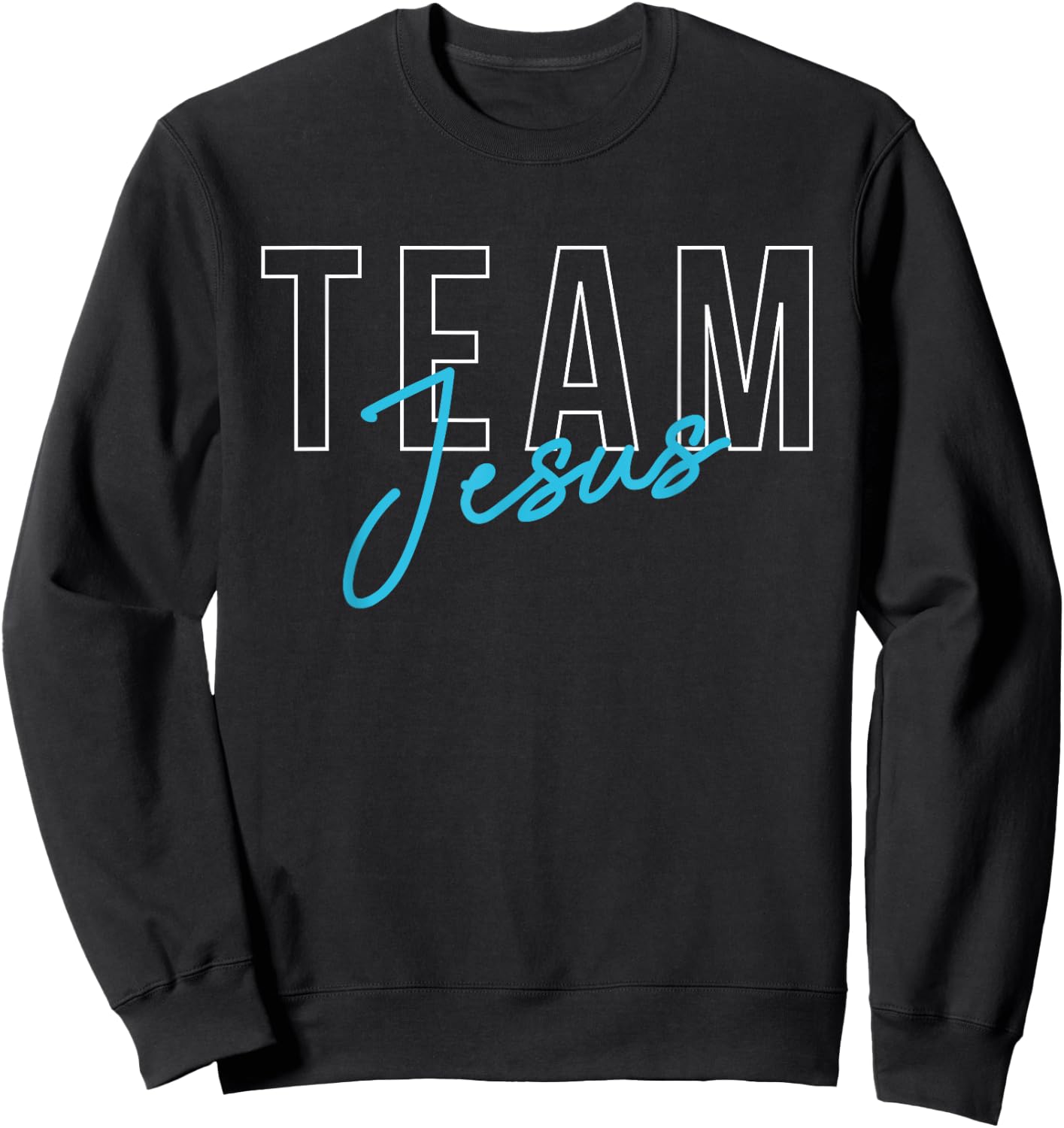 Team Jesus Church Community Sweatshirt - Sweatshirt | Black