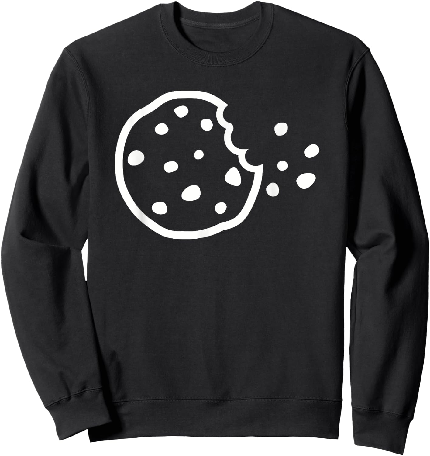 Bitten cookie Sweatshirt - Sweatshirt | Black