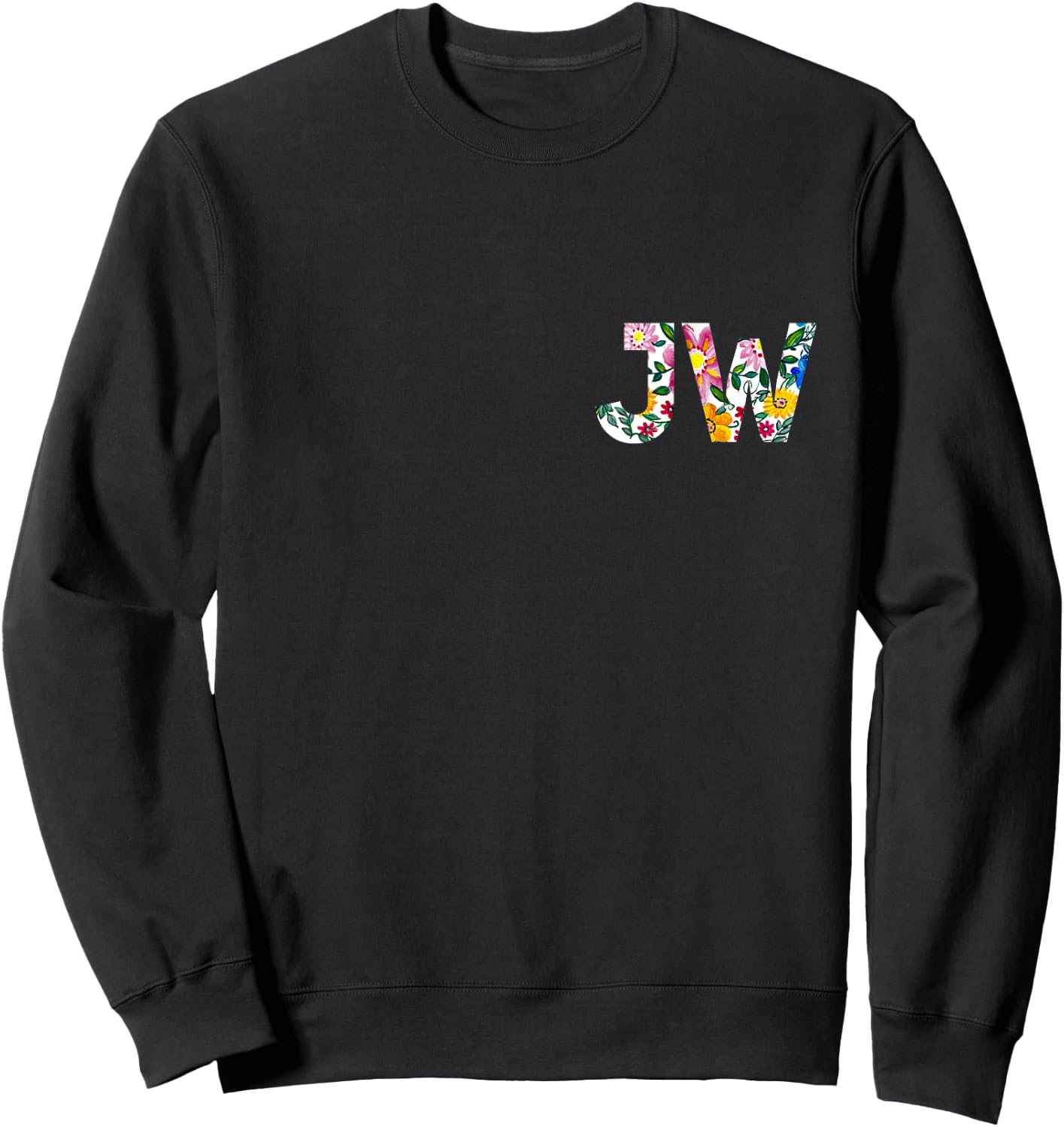 JW - Jehovah's Witness - -Adults - Black - Small - Short Sleeve - Modern Classic Fit Lightweight - Religious Graphics Sweatshirt - Sweatshirt | Black