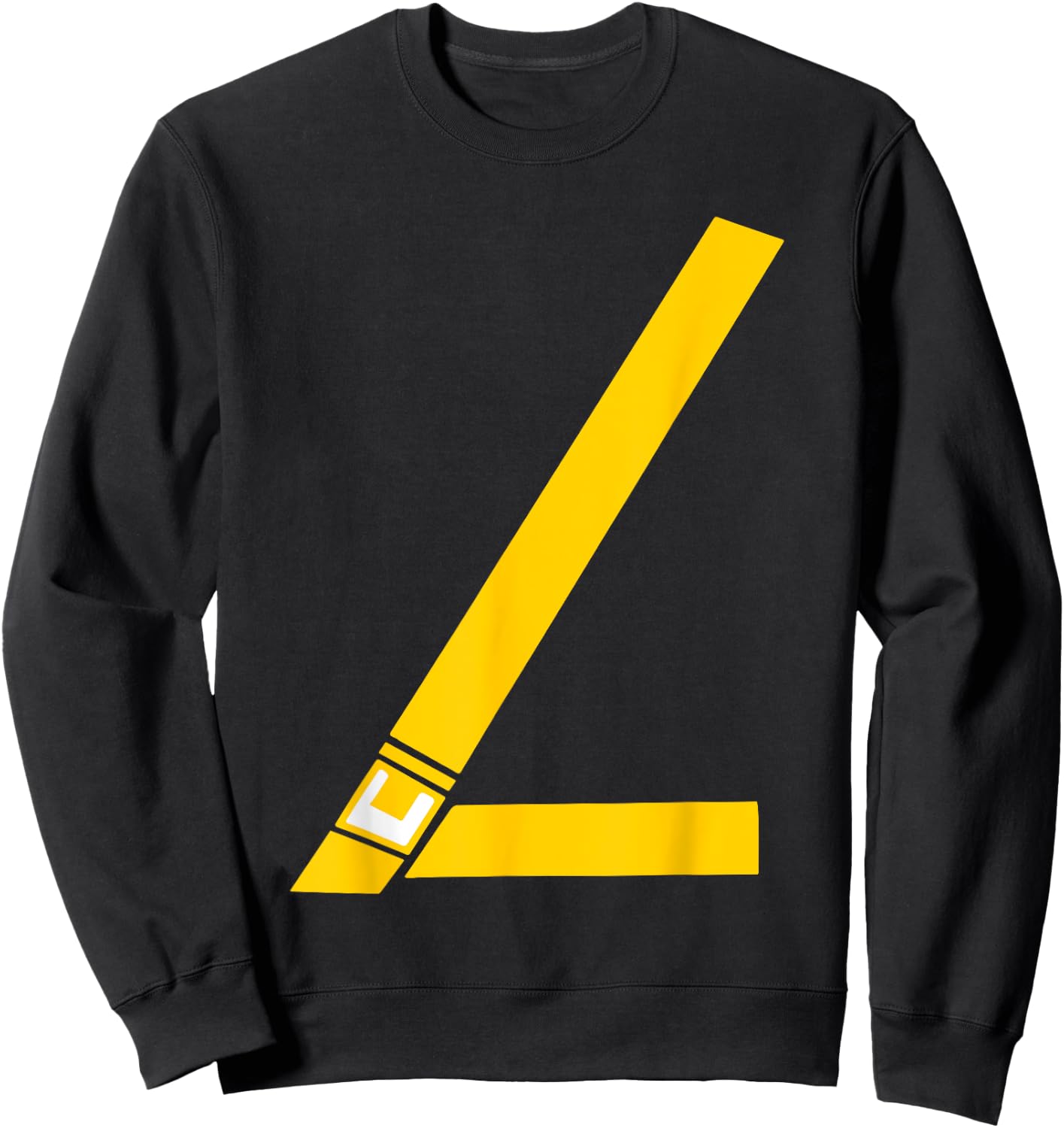 Seat belt seat belt design for motorists Sweatshirt - Sweatshirt | Black