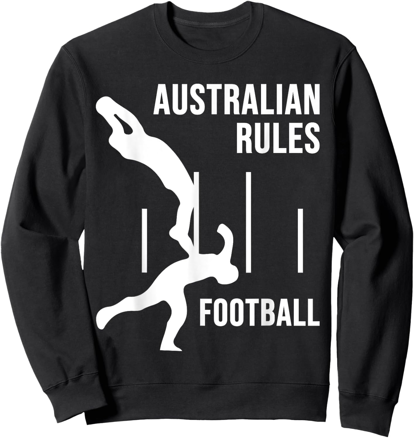 Great Aussie Sport Gift - Australian Rules Football Lovers Sweatshirt - Sweatshirt | Black