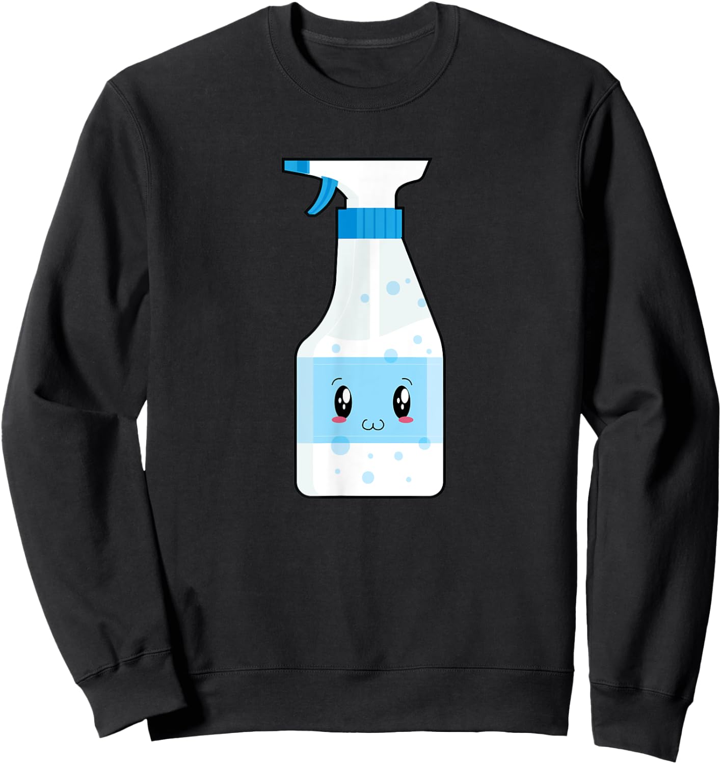 Matching Lysol Spray for Family Couples and Best Friends Sweatshirt - Sweatshirt | Black