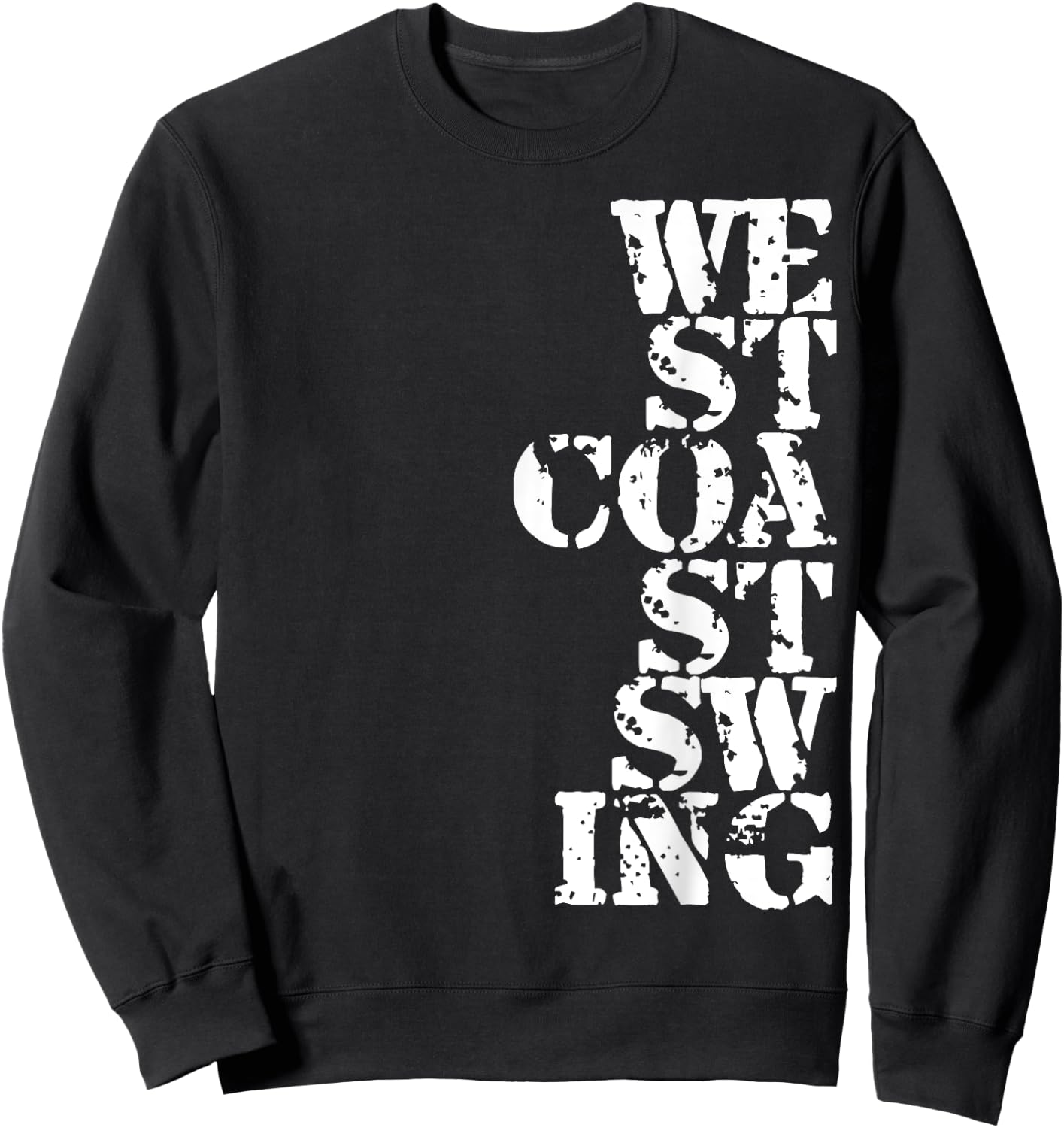 West Coast Swing Dancing West Coast Swing Dance Sweatshirt - Sweatshirt | Black