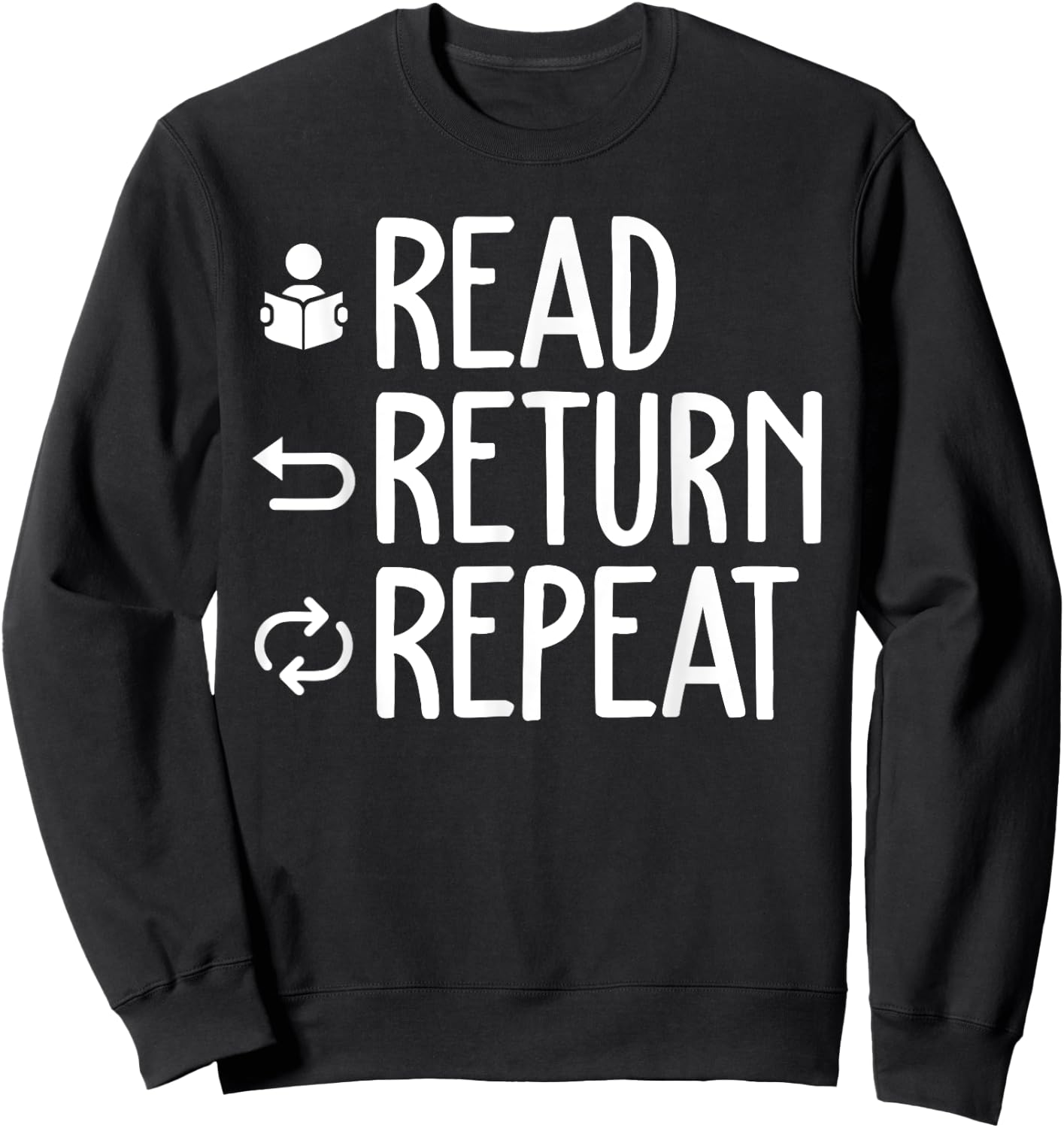 Funny Library Themed Art Librarian Men Women Library Worker Sweatshirt - Sweatshirt | Black
