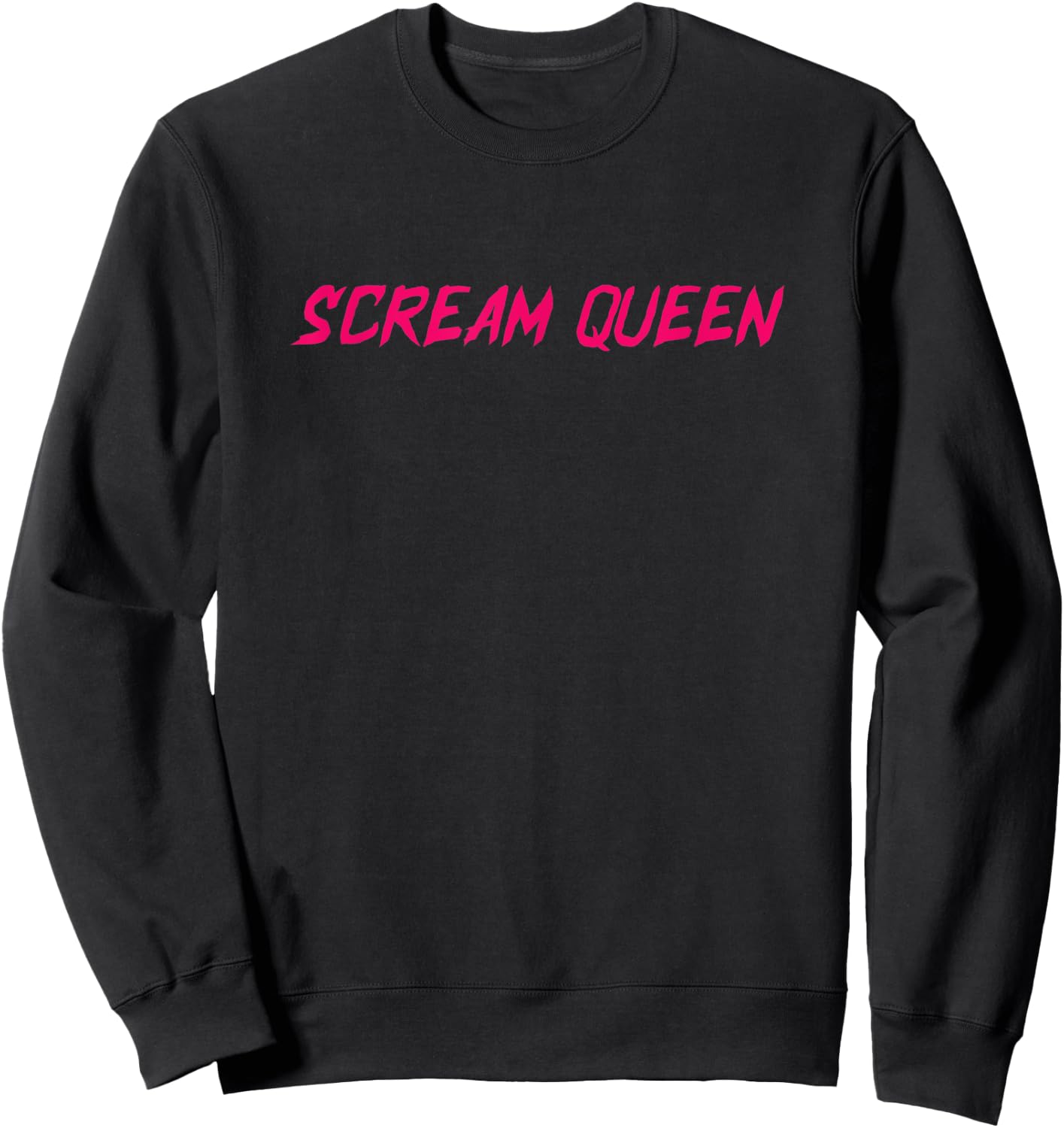 Scream Queen - Halloween Sweatshirt - Sweatshirt | Black