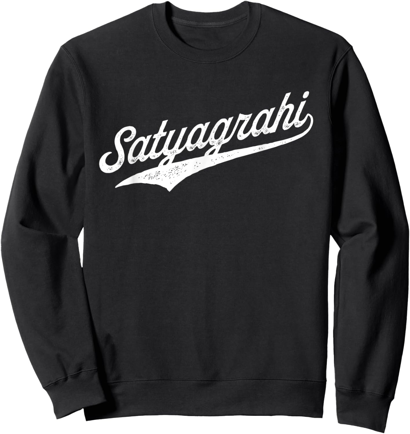 Satyagrahi - Satyagraha - Ahimsa - Yoga Sutras Sweatshirt - Sweatshirt | Black