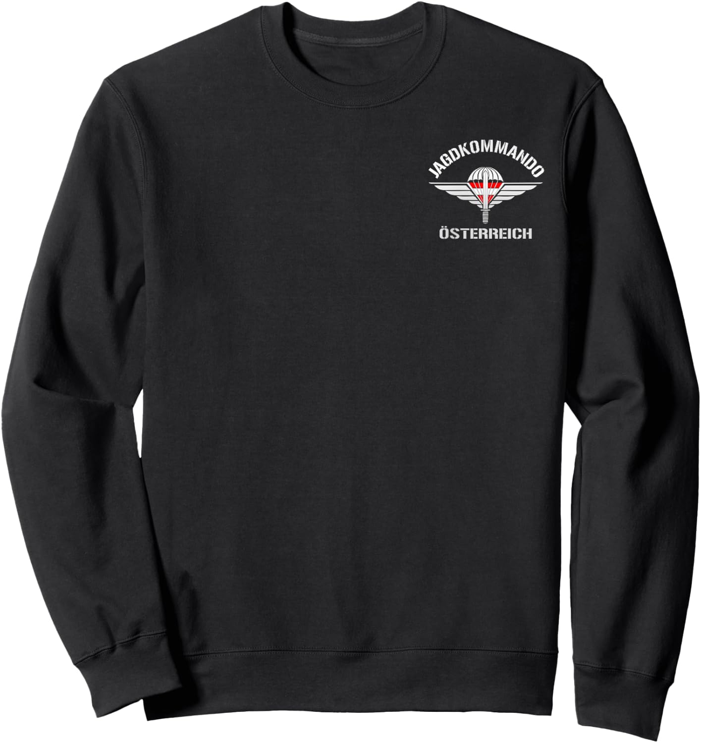 Austria Special Operations Group Force Jagdkommando Sweatshirt - Sweatshirt | Black