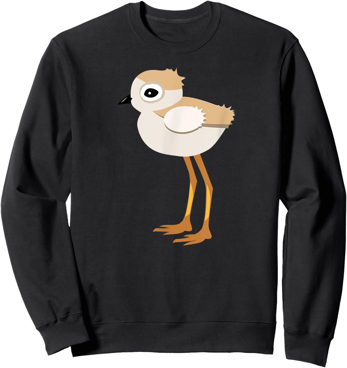 Piping Plover Baby Sandpiper Sweatshirt - Sweatshirt | Black