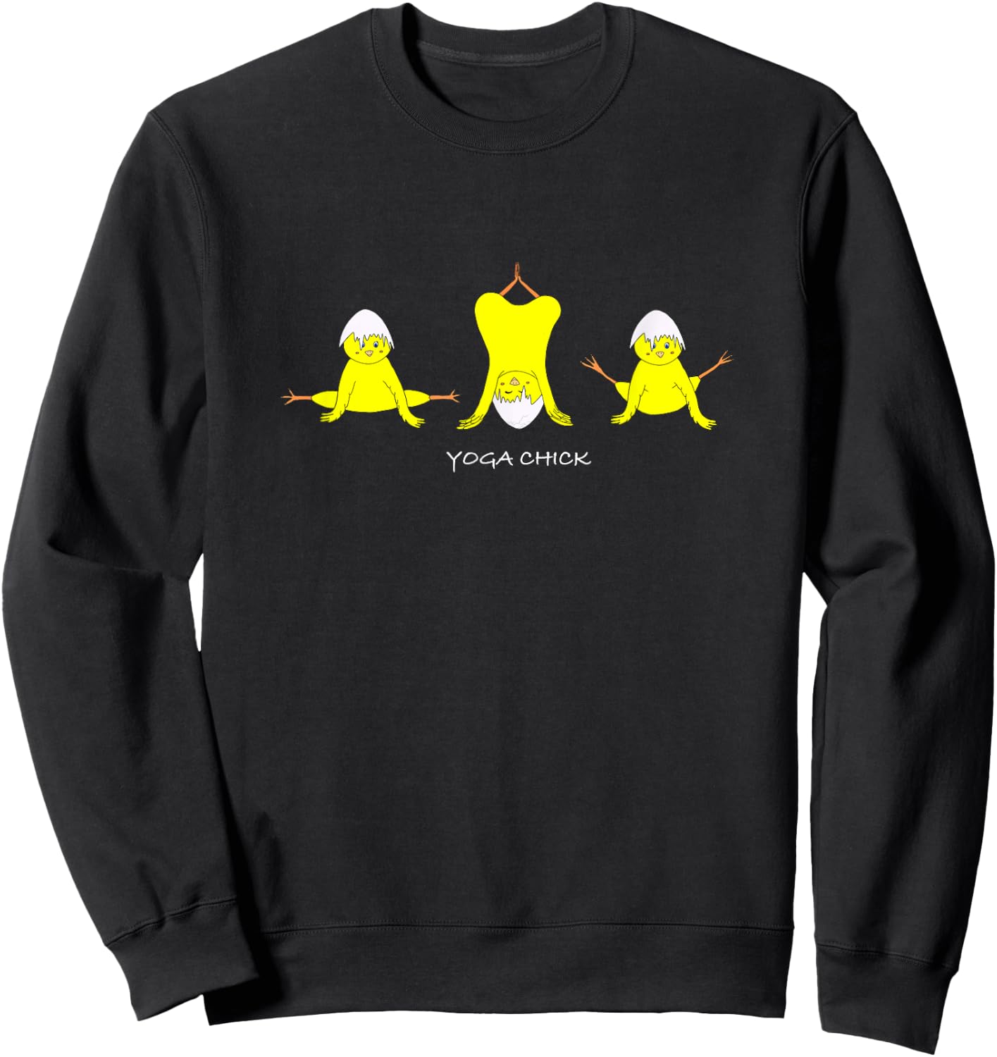 Yoga Chic I Gift Sweatshirt - Sweatshirt | Black