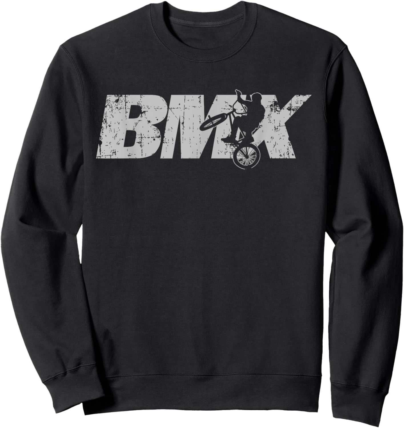 BMX Rider Apparel Gift Women Kids Boy Girls Sweatshirt - Sweatshirt | Black
