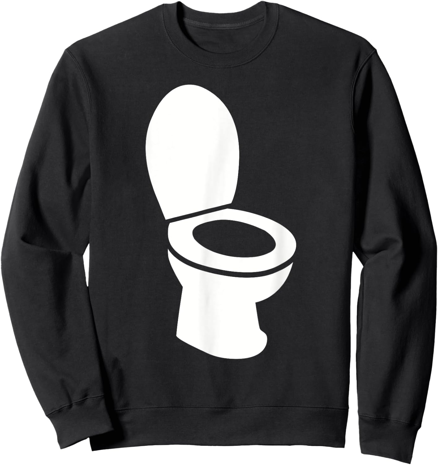 Toilet Sweatshirt - Sweatshirt | Black