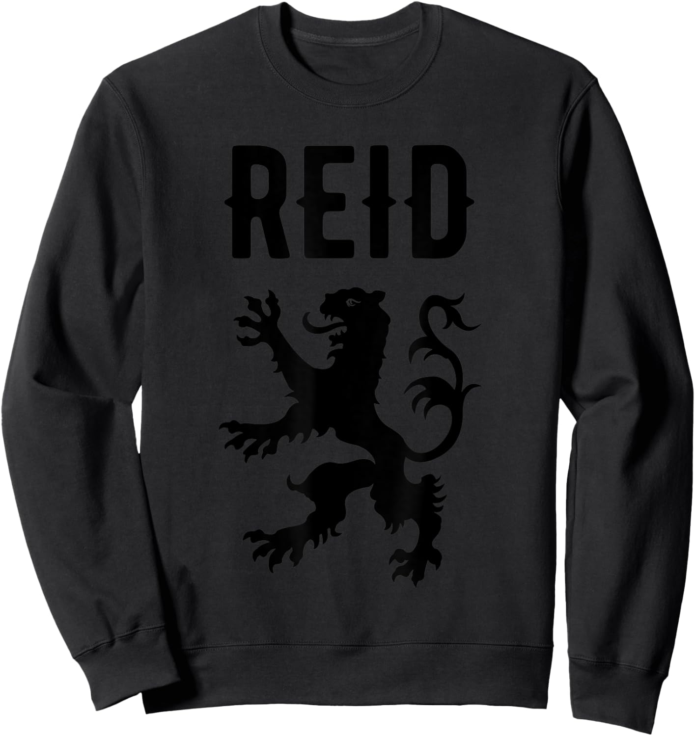 Reid Clan Scottish Family Name Scotland Heraldry Sweatshirt - Sweatshirt | Black