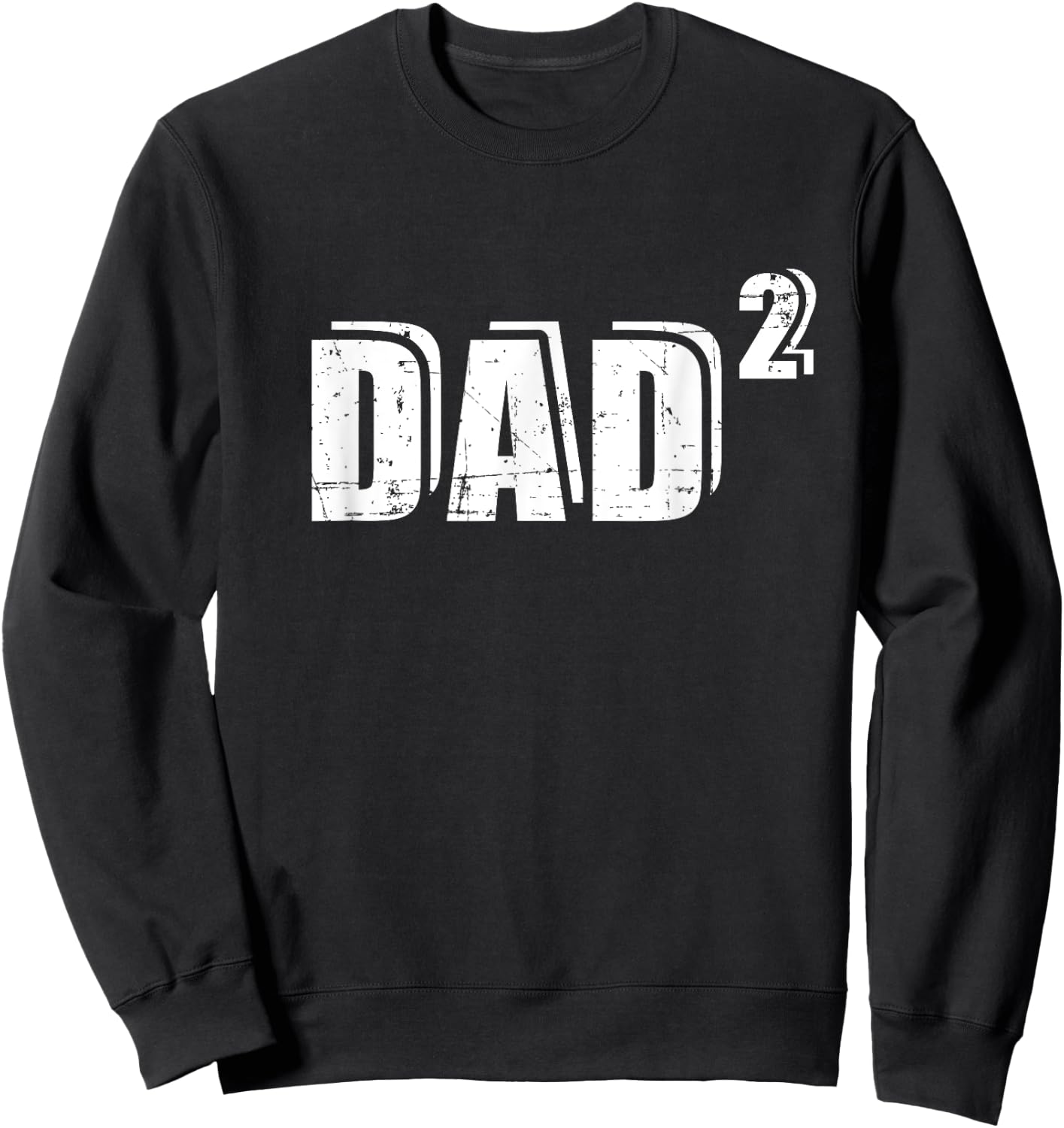 2nd second time Dad daddy to be Sweatshirt - Sweatshirt | Black