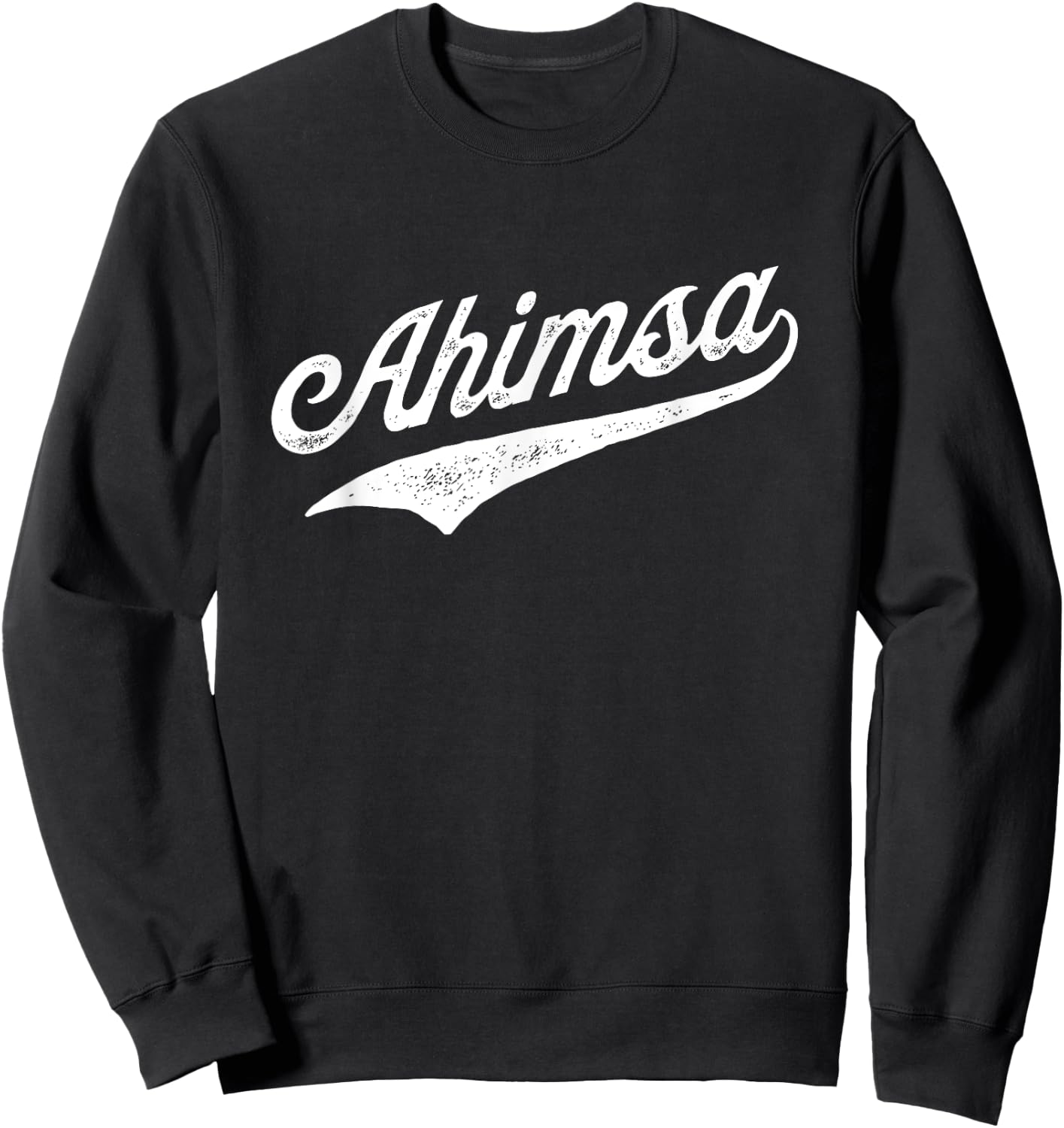 Ahimsa - Yoga Sutras Sweatshirt - Sweatshirt | Black